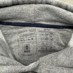 PATAGONIA Gray Hoodie Women's Large Men's Medium| Cozy Unisex Pullover Sweatshirt Back Logo Sustainable