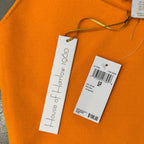 House of Harlow 1960 NWT Knit Crop Top Size Women’s S | Flame Orange Braided Strap, Boho Festival