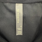 Mondetta Active Ribbed 1/2 Zip Performance Top with Thumbholes - NWT - Black - Medium