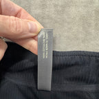 Mondetta Active Ribbed 1/2 Zip Performance Top with Thumbholes - NWT - Black - Medium