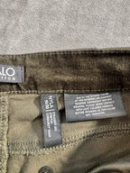 Buffalo David Bitton Nyla Straight Leg Stretch Corduroy Pants - NWT - Rosemary Green - Size Women’s 10/30 waist