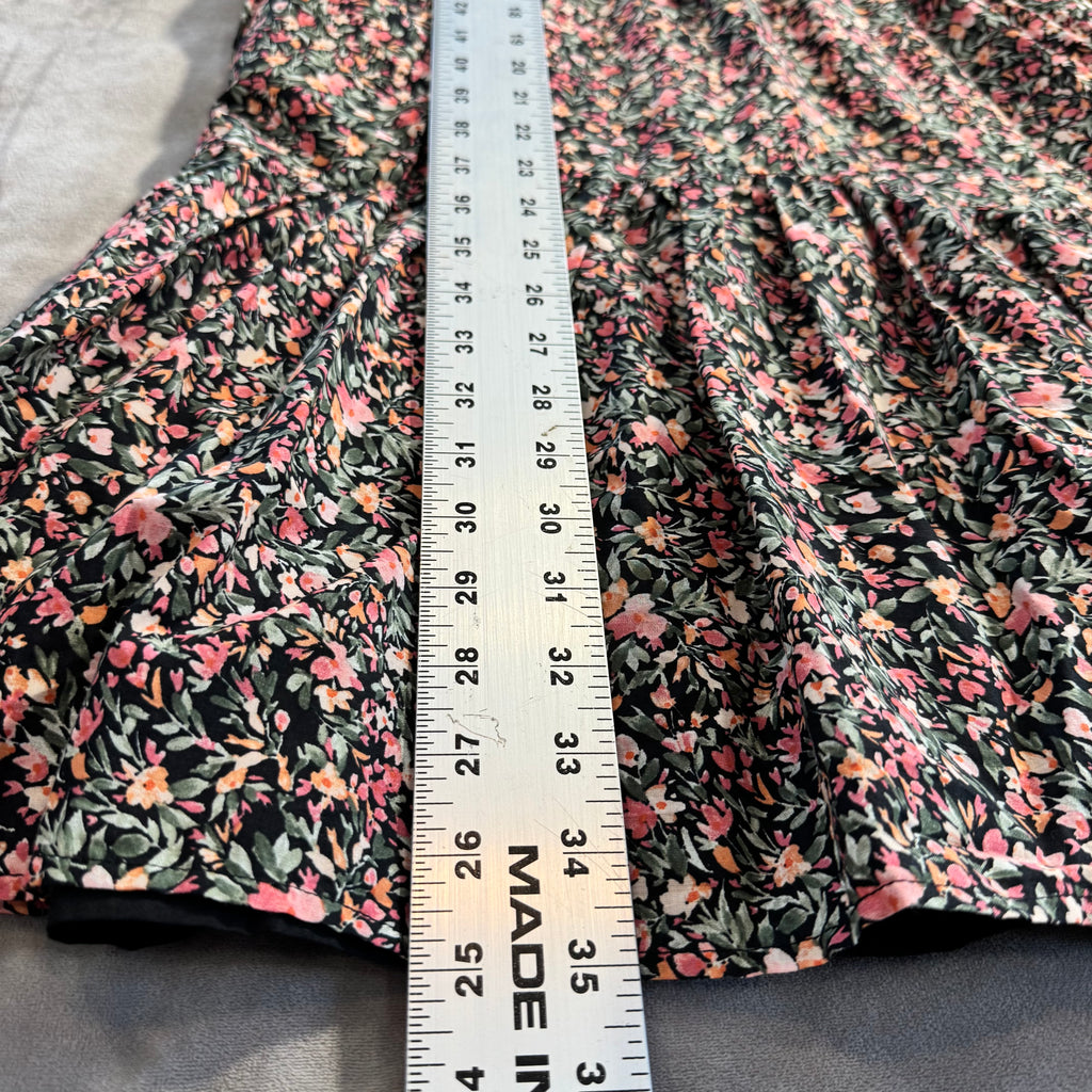 BB Dakota by Steve Madden Floral SL Tiered Short Dress - Size Medium - NWT