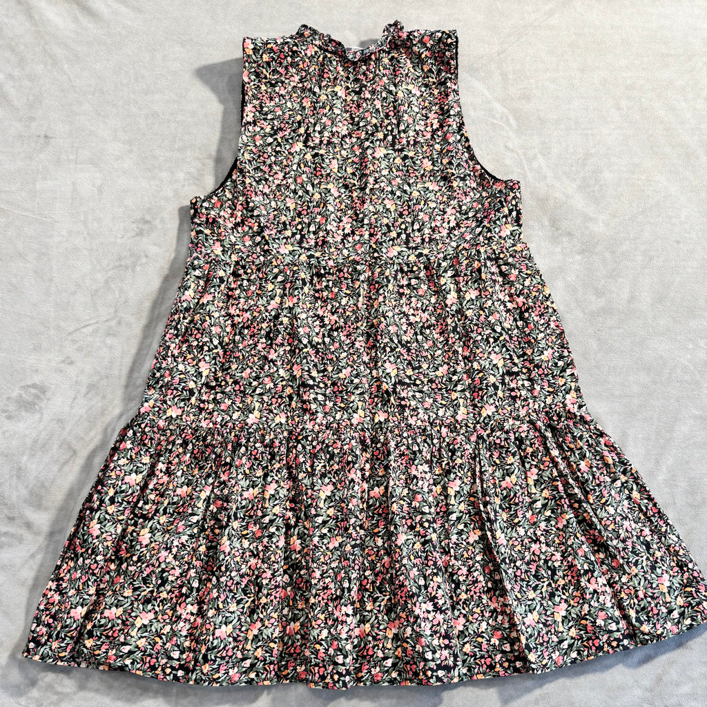 BB Dakota by Steve Madden Floral SL Tiered Short Dress - Size Medium - NWT