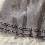 Anthropologie Tiered Sleeveless Mini Dress in Charcoal Gray