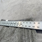 NWT Gap Women's Size 4 Wool Blend Tweed Cuffed Shorts Gray Black Herringbone