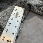 NWT Gap Women's Size 4 Wool Blend Tweed Cuffed Shorts Gray Black Herringbone