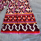 NWT Umgee Boho Wide Leg Floral Print Pants – Elastic Waist Palazzo Style – Size S