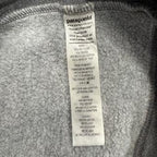 PATAGONIA Gray Hoodie Women's Large Men's Medium| Cozy Unisex Pullover Sweatshirt Back Logo Sustainable